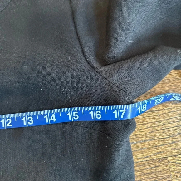 Madewell Black Zipp Pocket Shift Dress Size XS -Bloggers favorite B0855 - Picture 4 of 10